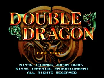 Double Dragon (JP) screen shot title